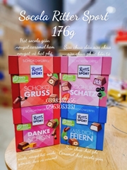 Sô cô la Happy birthday Ritter Sport 176g(8)