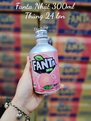 Nước Ngọt Fanta Nhật 300ml vị Đào ( Combo 12 lon)