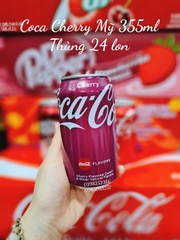 Coca Mỹ Cherry 355ml ( Lốc 12 lon)