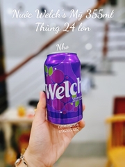 Nước Welch's Nho Mỹ 355ml ( Lốc 12 lon)