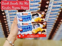 Bánh Socola Kinder Happy Hippo ( Hạt phỉ)(10)