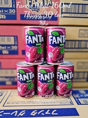 Nước Ngọt Fanta Nhật 160ml vị nho ( Combo 10 lon)