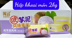 Bánh Bông Lan Yipin hấp 500g ( khoảng 11 cái )( Khoai Môn)