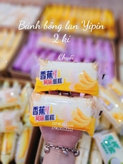 Bánh Bông Lan Yipin hấp 500g (Chuối)