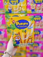 Bánh ốc quế Pororo 54g ( vị chuối) (20)