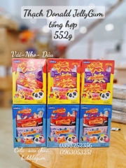 Thạch Donald tổng hợp 552g (cola ,sữa chua,Bubblegum) (6)