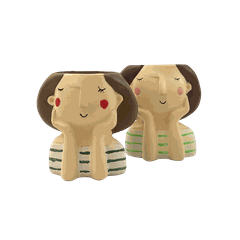 Chậu gốm cô bé mộng mơ khi đang yêu