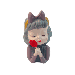 Chấu gốm cô bé và cây kẹo