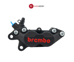 HEO THẮNG BREMBO 4 PISTON (Trái/Đen)