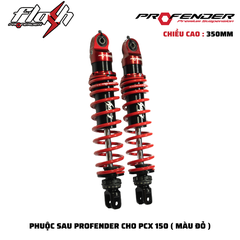 PHUỘC PROFENDER FLASH SERIES - PCX 150 / AIRBLADE 350MM ( MÀU ĐỎ )