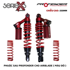 PHUỘC PROFENDER X SERIES - AIRBLADE 335mm (MÀU ĐỎ)