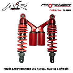 PHUỘC PROFENDER AIR SERIES - NVX155 / AEROX : LOAD 285MM ( MÀU ĐỎ )