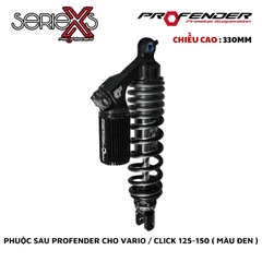 PHUỘC PROFENDER X SERIES - VARIO / CLICK 125-150 330mm (MÀU ĐEN)