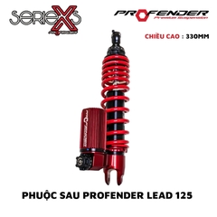 PHUỘC PROFENDER X SERIES - VISION 330mm (MÀU ĐỎ)