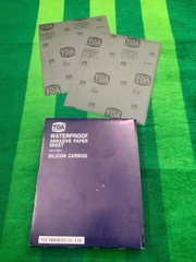 Giấy nhám TOA, giấy giáp TOA, màu đen, kích thước 9''x11'', chịu nước