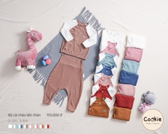 Bộ ss cài chéo liền thân Cookie