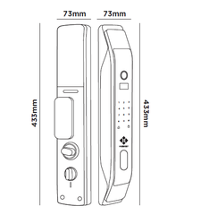 Khóa Điện Tử HUBERT HB CG87