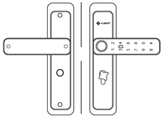 Khóa Điện Tử HUBERT HB CG21