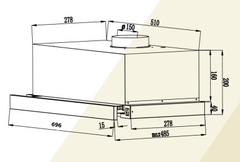Máy Hút Mùi CANZY CZ-70BRH