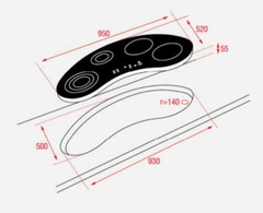 Bếp Từ Teka MAESTRO Teka IRC 9430 KS