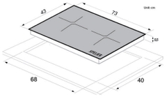 Bếp Từ SPELIER SPM-998I PLUS