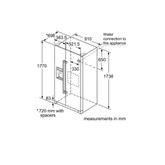 Tủ Lạnh BOSCH KAI90VI20G|Serie 8