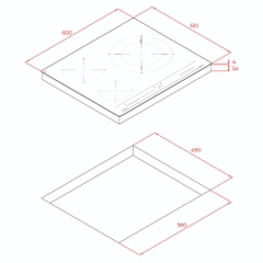 Bếp Từ TEKA EASY IBC 63015 BK MSS
