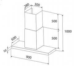 Máy Hút Mùi KAFF KF-IS991GH