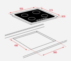 Bếp Từ TEKA MAESTRO IT 6350 iKNOB