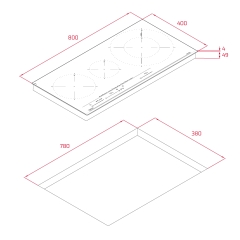 Bếp Từ TEKA MAESTRO IZC 83620 MST BK