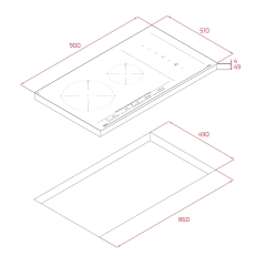 Bếp Từ TEKA MAESTRO IZS 96700 MST BK