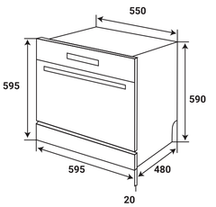 Máy Rửa Chén KAFF KF-BISW800 (08 Bộ)