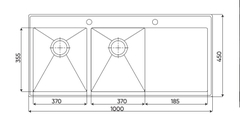 Chậu rửa KAFF KF-HM10045