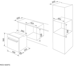 Lò Nướng Malloca MOV-659TC