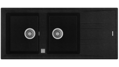 Chậu Rửa TEKA MEASTRO STONE 80 B-TG 2B 1D (Black)