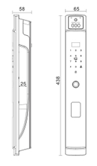 Khóa Điện Tử SHARP S2-V