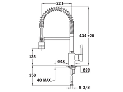 Vòi rửa TEKA MEASTRO ARK 937