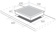 Bếp Gas Âm LATINO LT-752