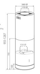 Máy Hút Mùi Canzy CZ-7038GBB