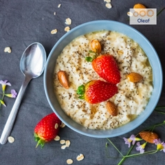 Yến Mạch Cán Dẹp UNI ÚC - OLEAF - Hạt Dinh Dưỡng Thơm Ngon Đặc Biệt, Ăn Kiêng, Giảm Cân