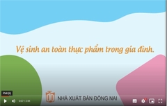 Video Vệ sinh an toàn thực phẩm trong gia đình.