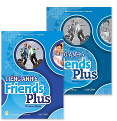 Combo Sách giáo khoa Tiếng Anh lớp 6 Friends Plus (Student book + Work book)
