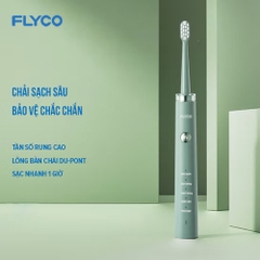 Bàn chải điện Flyco FT1701VN chính hãng, bảo hành 2 năm