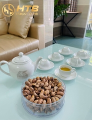 Điều rang muối hộp tròn