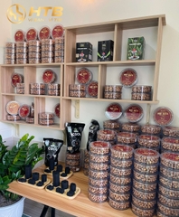 Điều rang muối hộp tròn