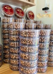 Điều rang muối hộp tròn