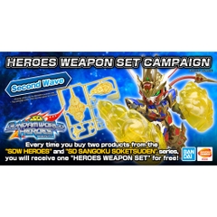 Bộ lắp ráp Effect SDW Heroes Weapon Set Campaign Bandai