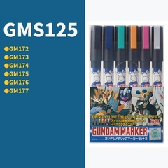 Bộ bút sơn Mr Hobby Gundam Market Set GMS 105 108 112 113 121 122 124 125 126 127