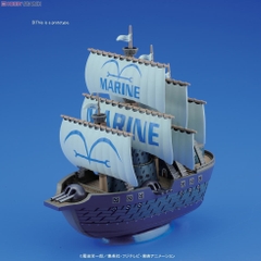 Mô hình lắp ráp tàu Marine Warship One Piece 07