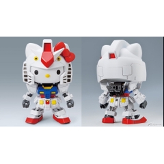 Mô hình lắp ráp HELLO KITTY/RX-78-2 GUNDAM [SD EX-STANDARD] Bandai